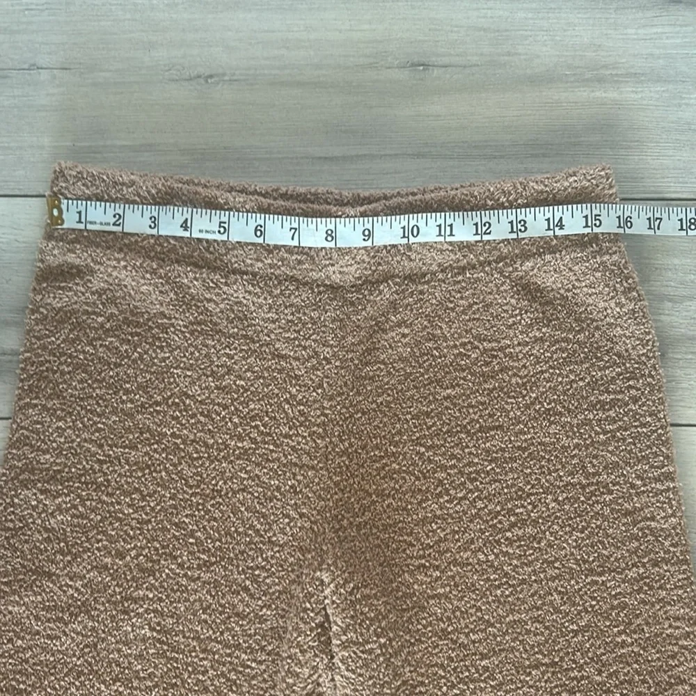 Steve Madden size medium fuzzy teddy bear lounge pants wide leg